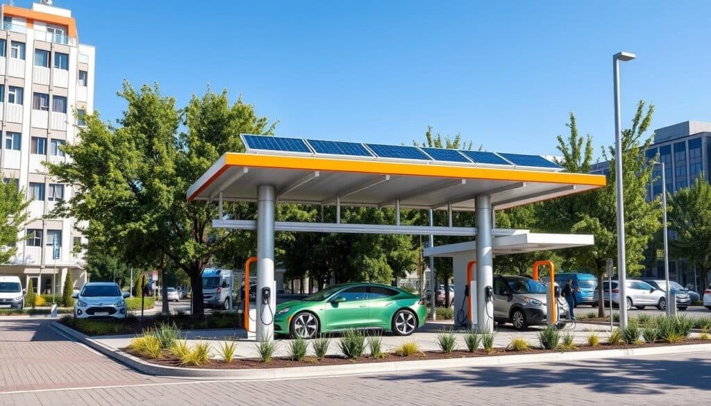 Elektroauto-Ladestation
