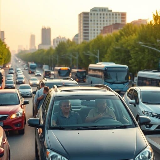 Fahrgemeinschaften für Pendler