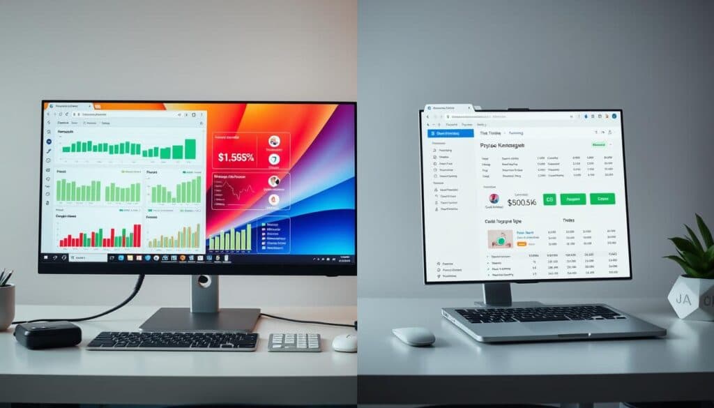 GnuCash vs Kontoblick.de