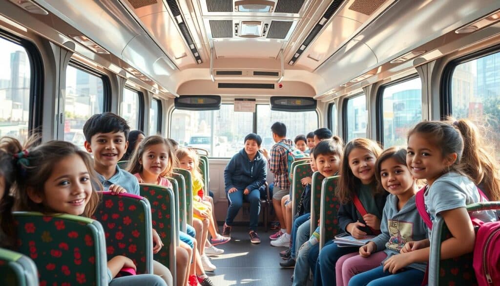 Kinder und Jugendliche im öffentlichen Verkehr