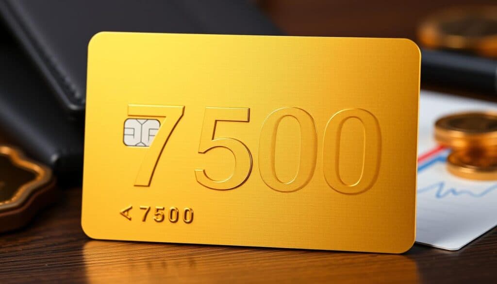 Kreditkarte 7500 Euro