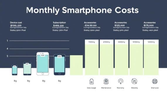 Smartphone Kosten im Monat