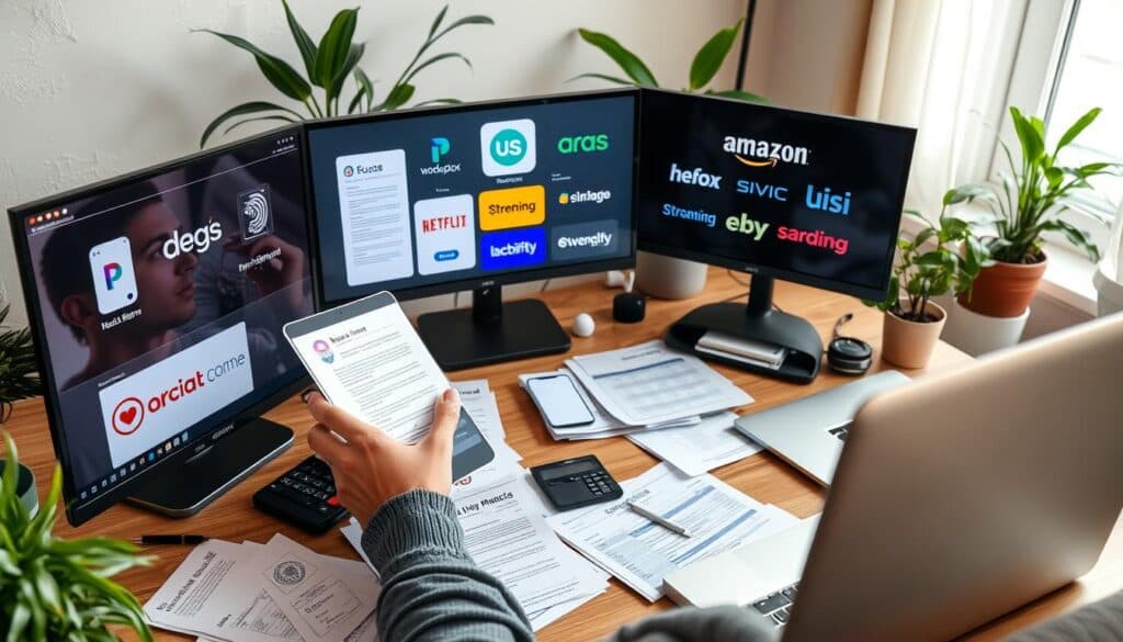 Überprüfung von Telefonverträgen und Streaming-Diensten Überprüfung von Telefonverträgen und Streaming-Diensten