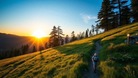 Wandern als günstige Freizeitaktivität
