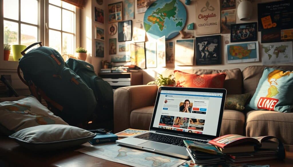 couchsurfing backpacker-partner
