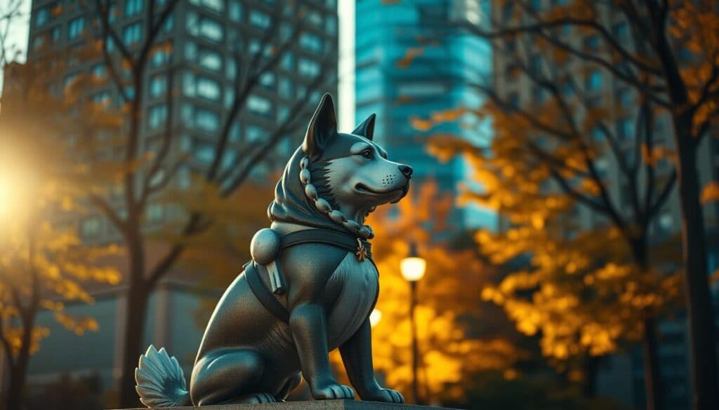 Hachiko Statue