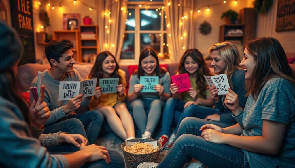 Wahrheit oder Pflicht Fragen für Teenager