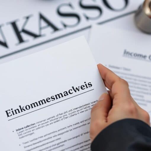Darf Inkasso Einkommensnachweis verlangen