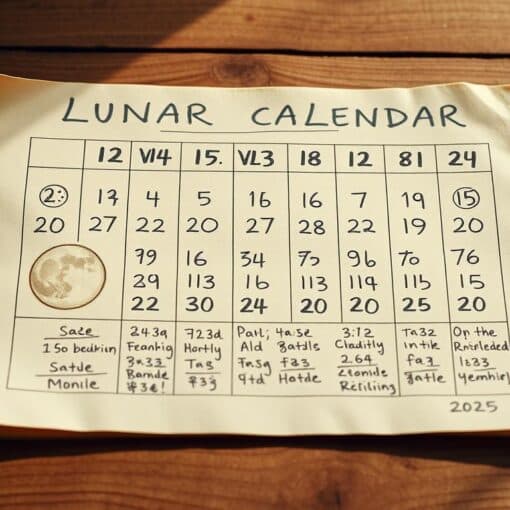 Mondkalender Tätigkeiten Haushalt