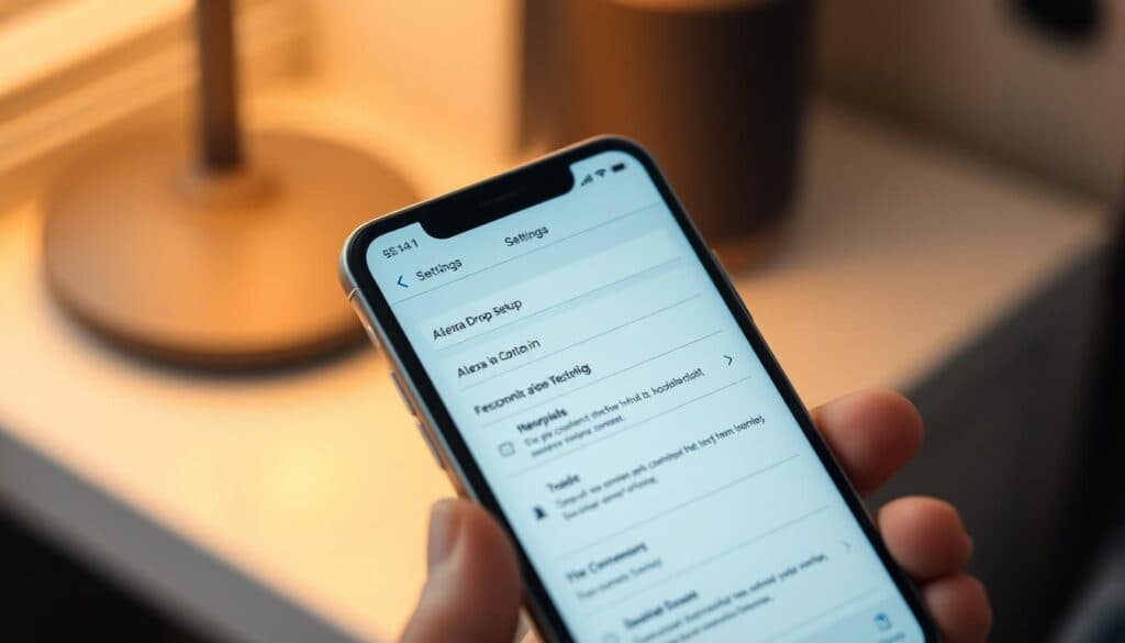 Einrichtung der Alexa App Einstellungen Einrichtung der Alexa App Einstellungen