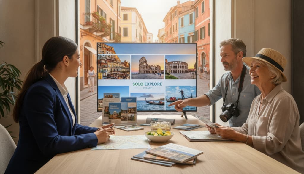 Service und Organisation der Singlereisen in Italien