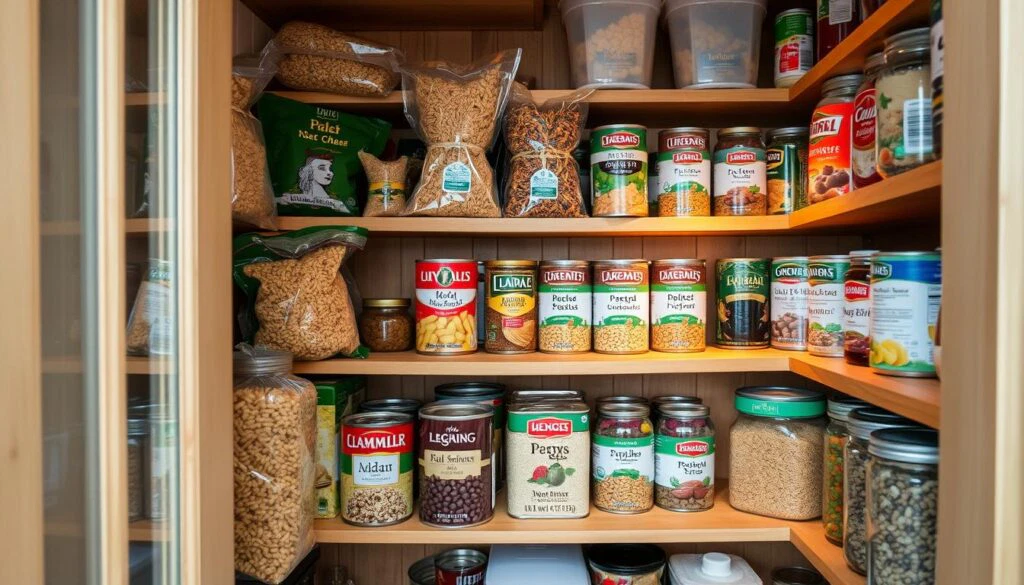 Aufbau des Notvorrats