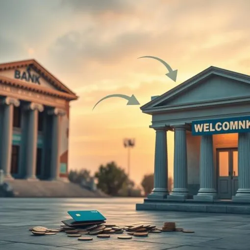 Bankwechsel trotz Minus