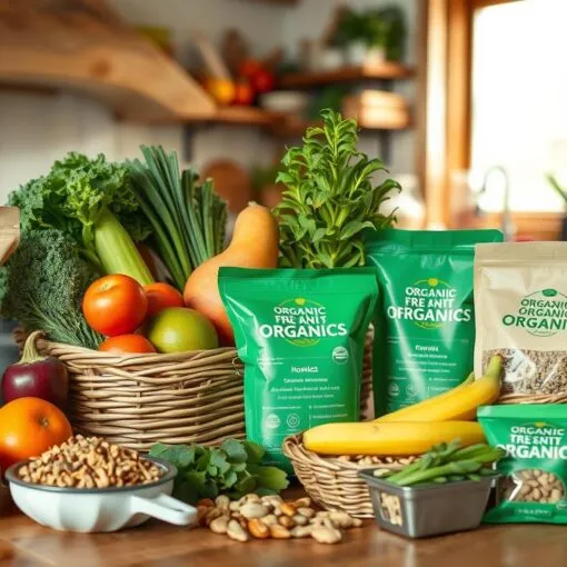 Bio-Lebensmittel für Singles