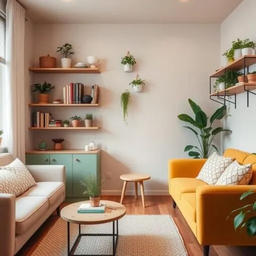Einrichtungs-Tipps für kleine Wohnungen