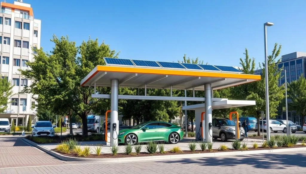 Elektroauto-Ladestation Elektroauto-Ladestation