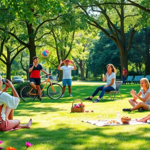 Freizeitgestaltung für Singles