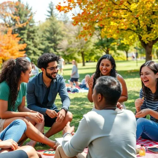 Freunde finden als Single