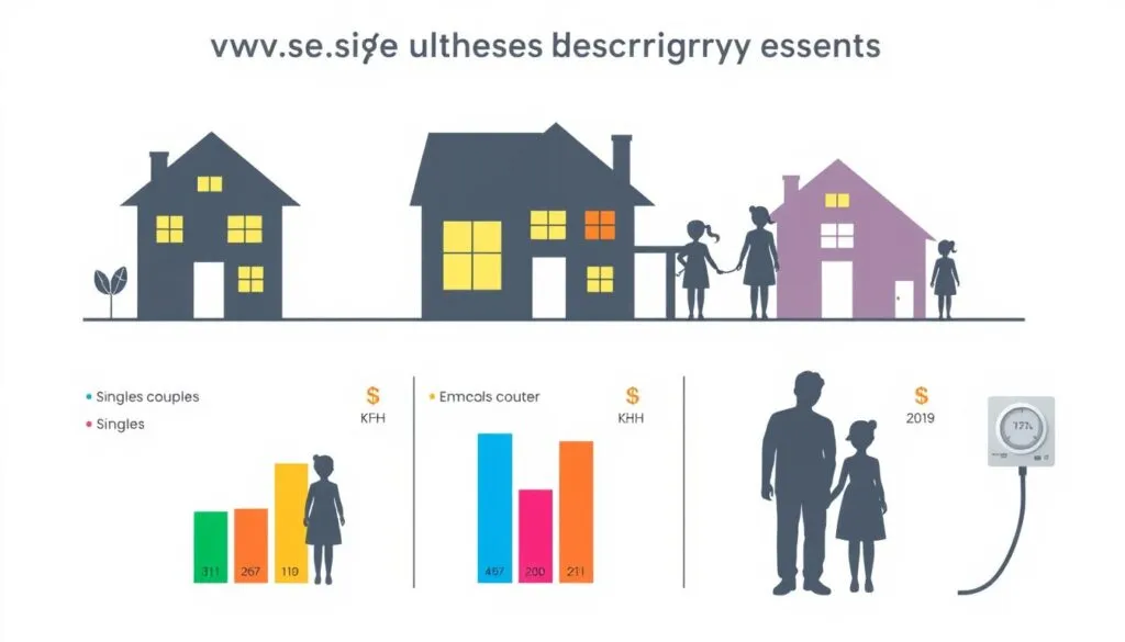 Haushaltsgrößen Stromkosten