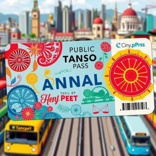 Jahreskarte für Öffentliche Verkehrsmittel