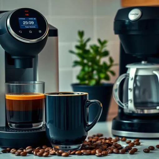 Kaffeekochen mit Kaffeepads oder mit Kaffeefiltermaschine