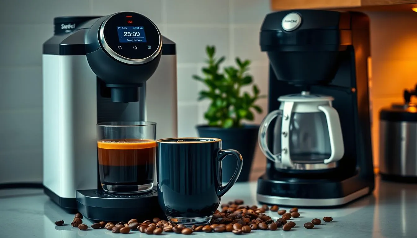 Kaffeekochen mit Kaffeepads oder mit Kaffeefiltermaschine