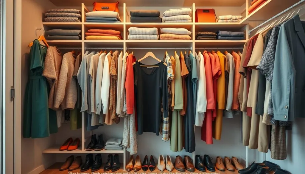 Kleiderschrank organisieren