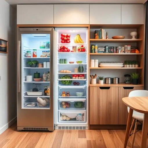 Kühlschrank im Singlehaushalt