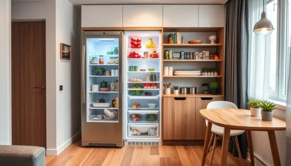 Kühlschrank im Singlehaushalt