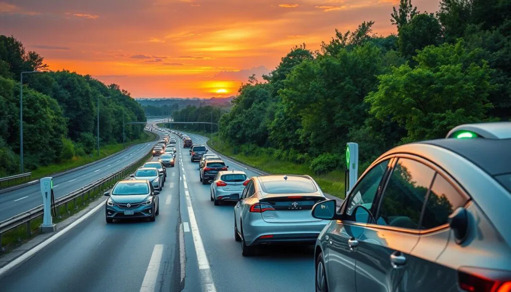 Ladeinfrastruktur E-Autos Pendler