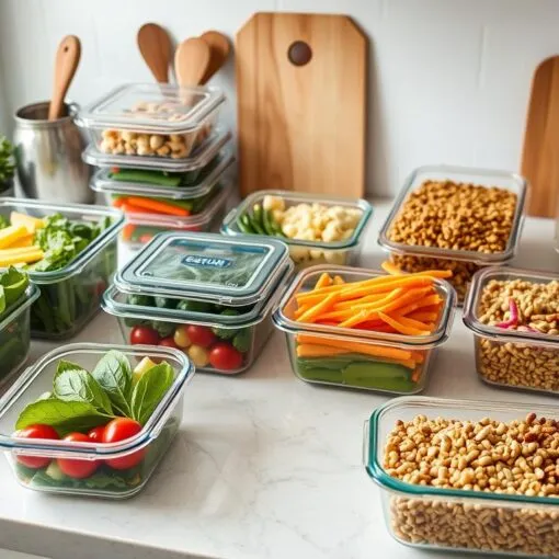 Meal-Prepping für Singlehaushalte