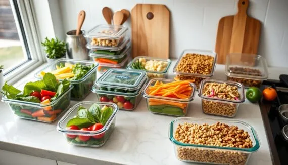 Meal-Prepping für Singlehaushalte