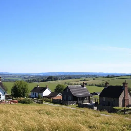 Mietpreise in ländlichen Gebieten