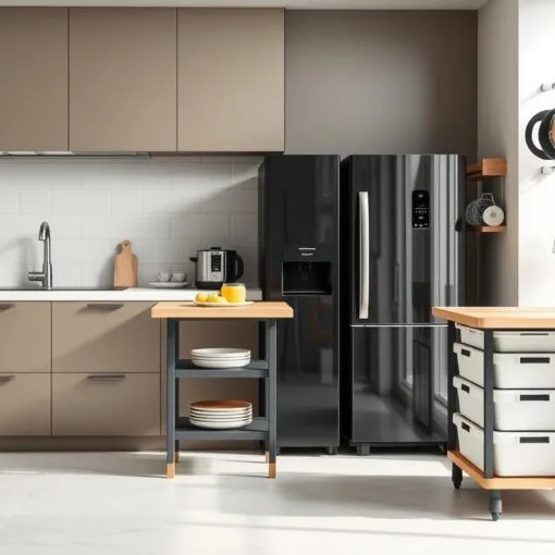 Platzsparende Küchengeräte