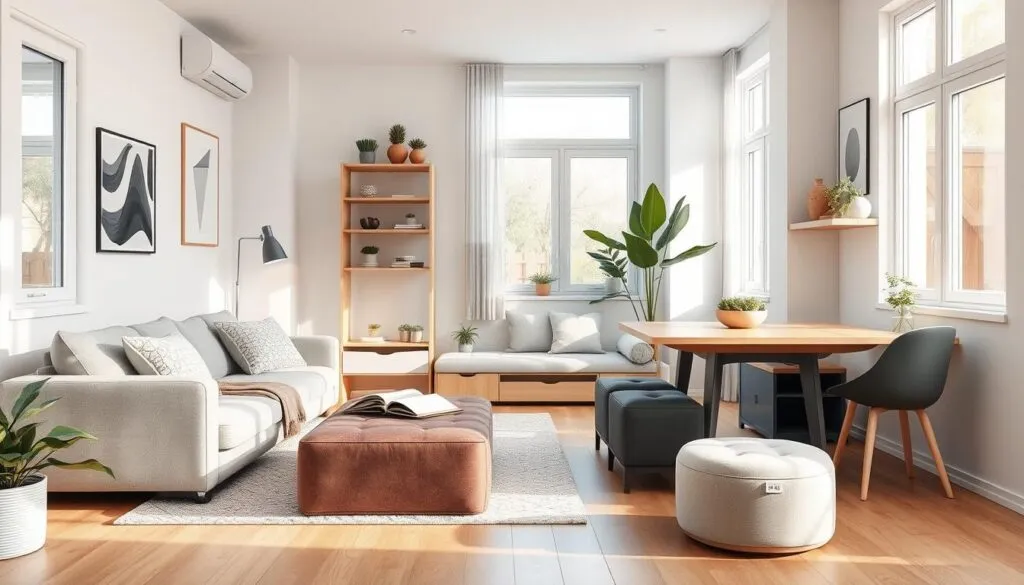 Platzsparende Möbel