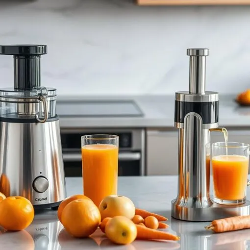 Saft-Zentrifuge oder Saftpresse