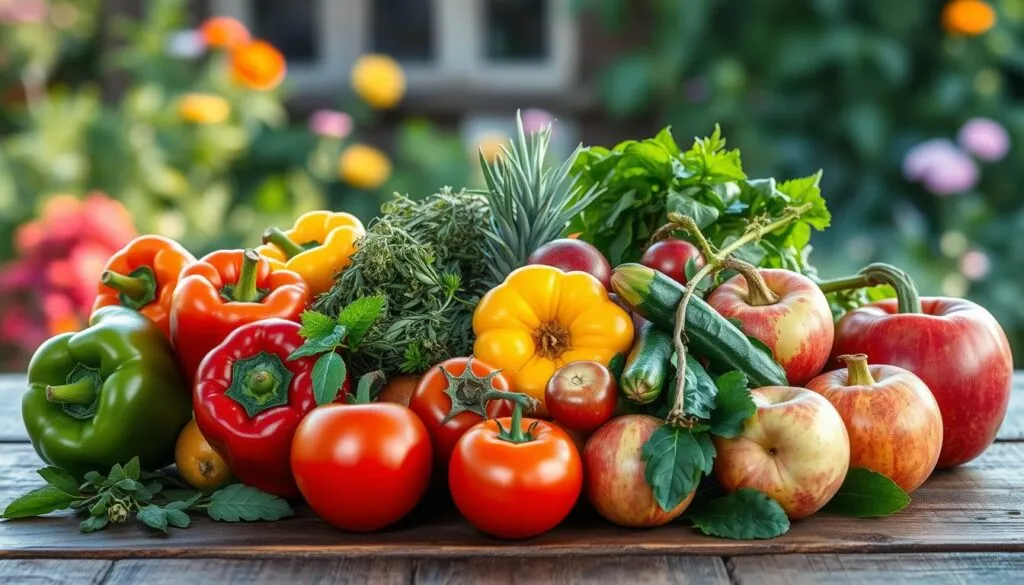 Saisonales Obst und Gemüse Saisonales Obst und Gemüse