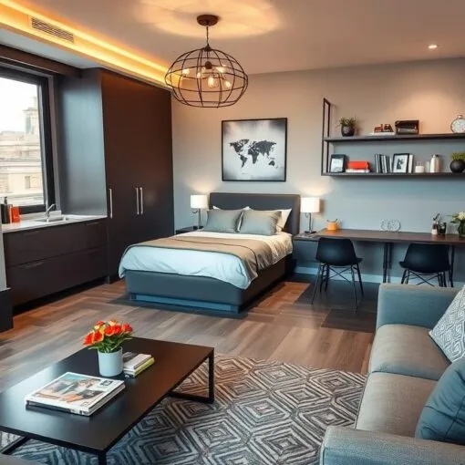 Single-Wohnung für Männer