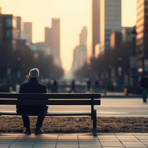 Single und soziale Isolation