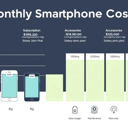 Smartphone Kosten im Monat