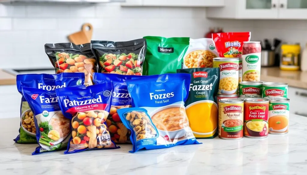 Tiefkühlprodukte und Konserven Tiefkühlprodukte und Konserven