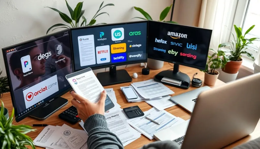 Überprüfung von Telefonverträgen und Streaming-Diensten