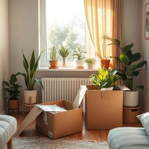 Umzug in kleine Wohnung