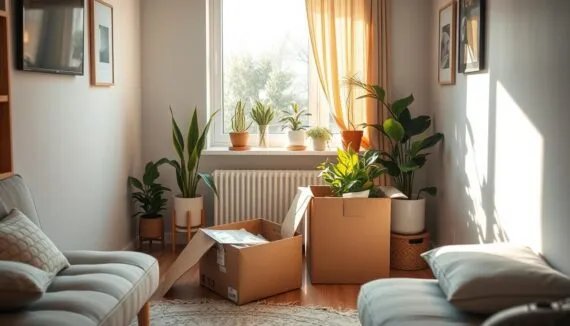 Umzug in kleine Wohnung
