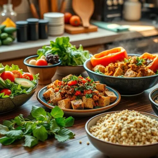 Vegetarische Rezepte für Singles