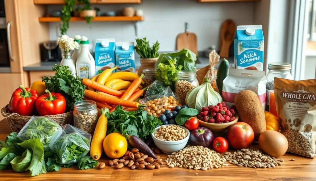 Vegetarische und vegane Lebensmittel