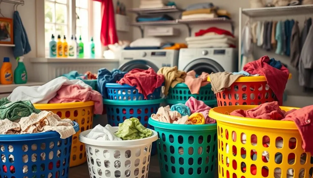 Verschiedene Wäschekörbe