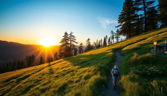 Wandern als günstige Freizeitaktivität