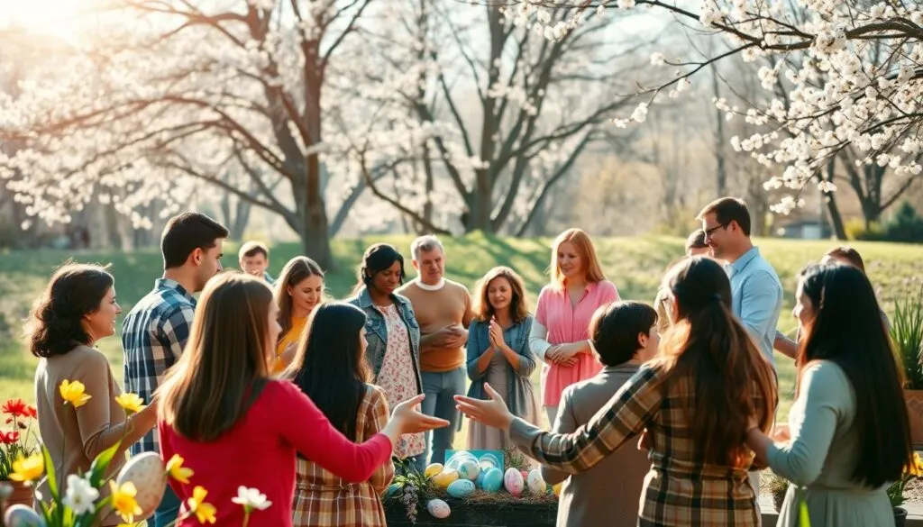 gemeinsames osterbeten