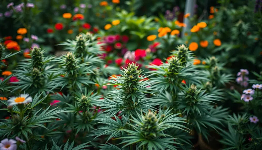Cannabis im Garten